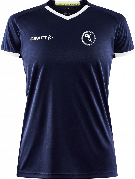 Craft - Team Helsinge Håndbold Coach T-Shirt Women - Blu navy
